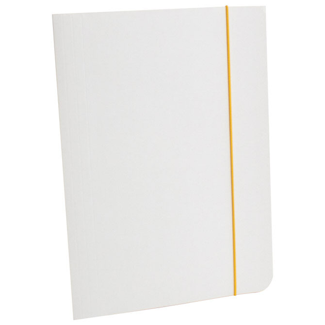 Fascikl klapa s gumicom karton kraft A4 6563 bijeli!!