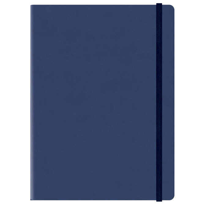 Rokovnik A4 Tucson FLEX sa gumicom 481 plavi