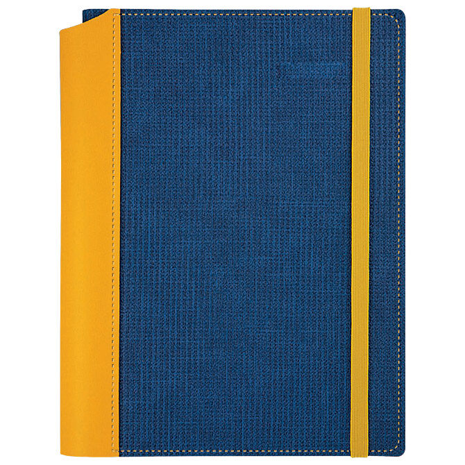 Notes B5 crte 160L 80g s gumicom, fleksibilna korica, Borneo plavo/žuti!!