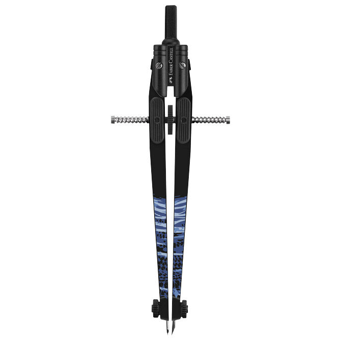 Šestar s preciznim podešavanjem+mine Shiny Twist Faber Castell 574454 blister