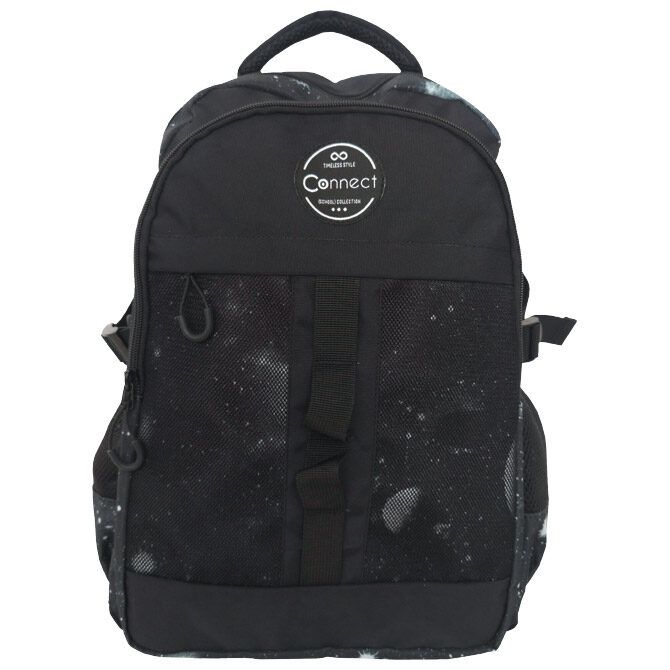 Ruksak školski Smart 04 Connect crno-sivi