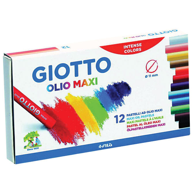 Boje uljne 12boja karton Giotto Olio Maxi Fila 2934