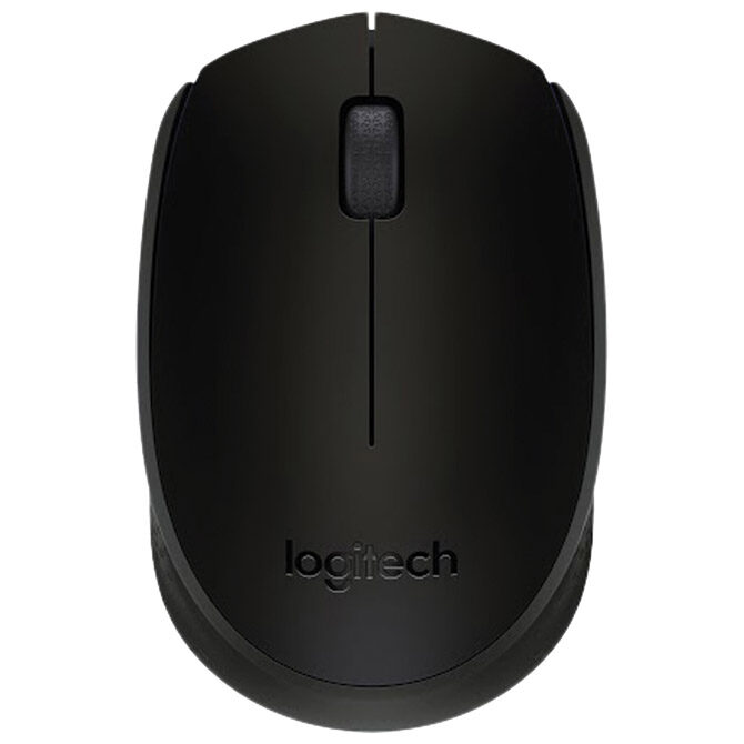 Miš usb 3tipke optički bežični B170 Logitech crni blister