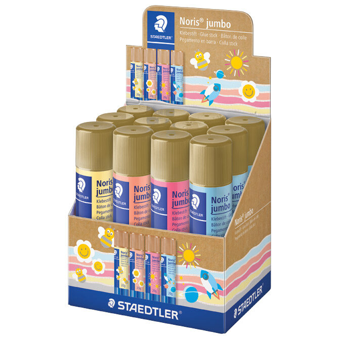 Ljepilo u stiku 20g Noris jumbo Staedtler 96020PCA sort