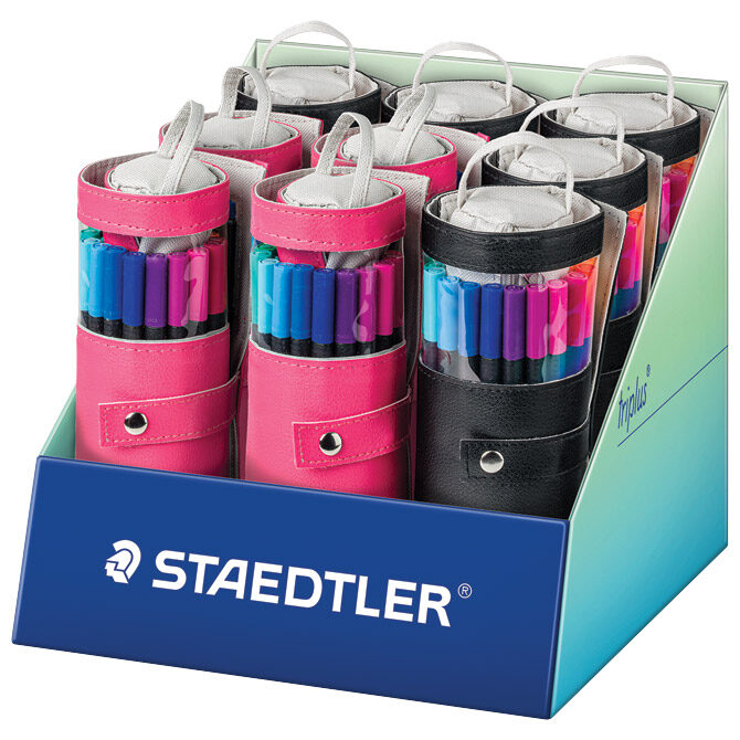 Flomaster fineliner 0,3 mm 20boja u pernici Triplus Staedtler 334 PC20P