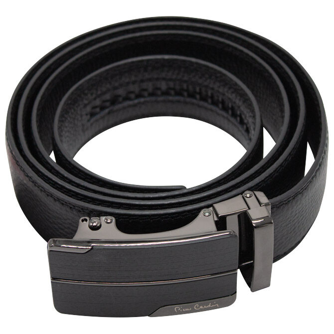 Remen muški širina 3,4cm Pierre Cardin 547 crni