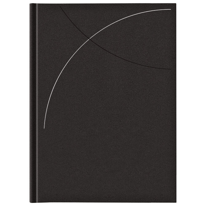 Rokovnik A4 Astro D41 metalic crni