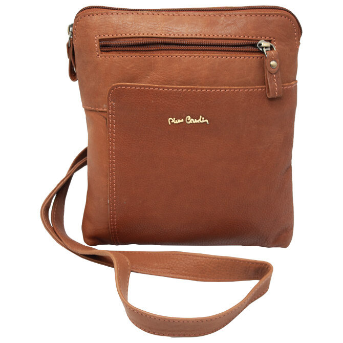 Torba kožna (na rame) Pierre Cardin 10423TILAK112 smeđa!!