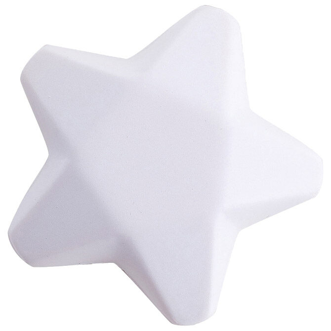 Loptica antistres oblik zvijezda Anda AP731619-01 bijela