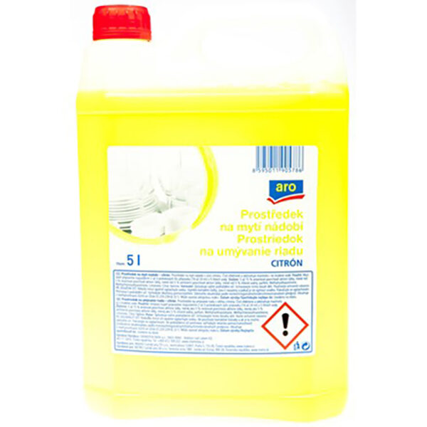 Sredstvo - za pranje suđa 5L limun Aro