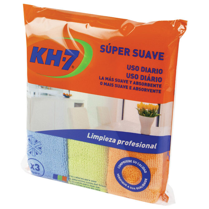 Pribor za čišćenje-krpa 38x40 mikrofibra pk3 KH-7