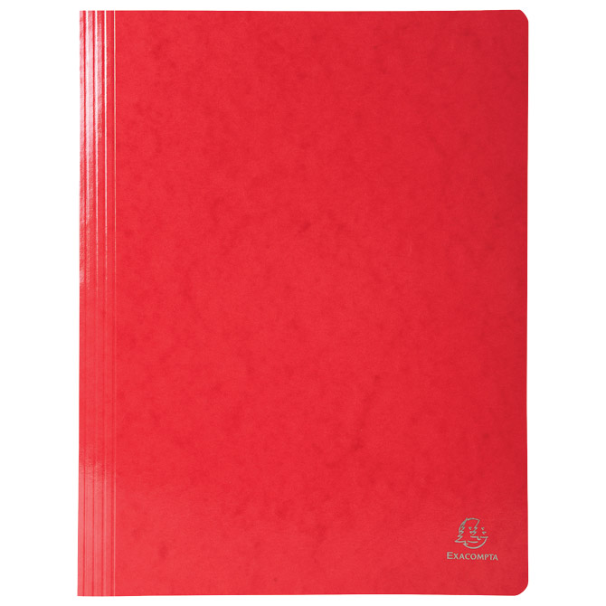 Fascikl mehanika euro prešpan karton A4 355g Exacompta 380803B crveni