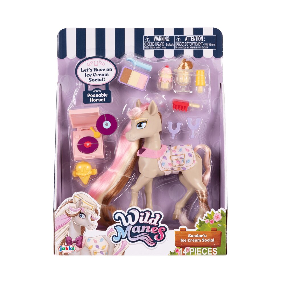 WM: WILD MANES - SUNDAE'S ICE CREAM SET ZA IGRU