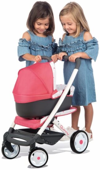 SMOBY kolica s dubokom košarom quinny 3u1 253198 - Slika 4