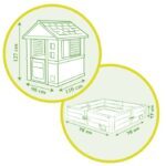SMOBY kućica Square playhouse 810728 - Slika 2