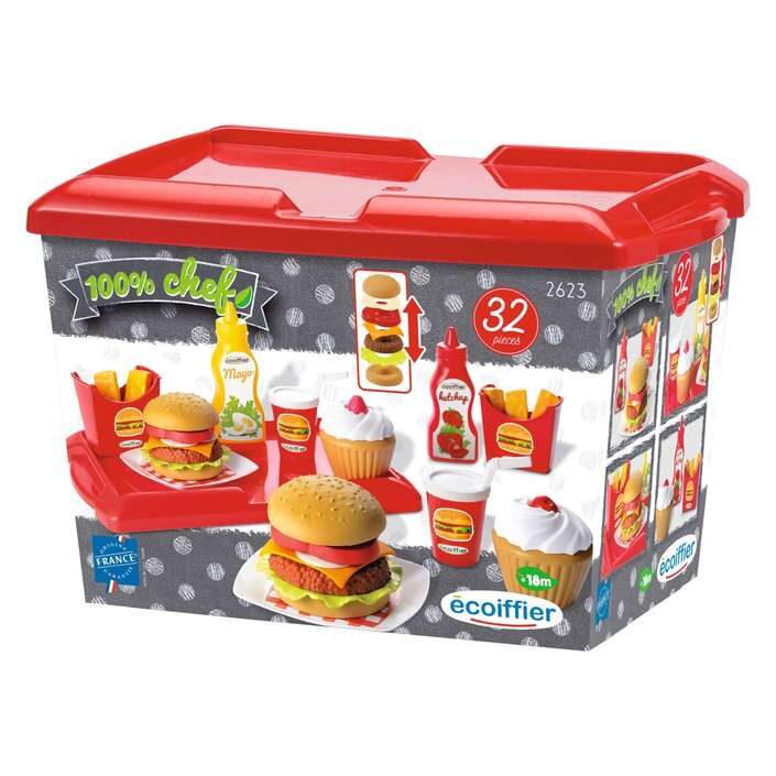 ECOIFFIER hamburger set 2623