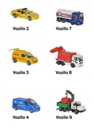 MAJORETTE radno vozilo 7,5 cm 212057500 - Slika 2