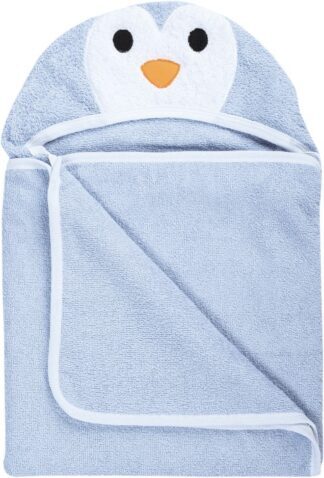 BUBABA BY FREEON ručnik s kapuljačom pingvin 110x75cm blue 66832 - Slika 4