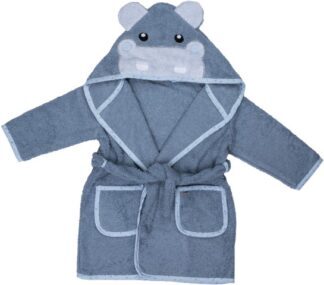 BUBABA BY FREEON ogrtač za kupanje hippo 98/104 plava - Slika 2