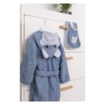 BUBABA BY FREEON ogrtač za kupanje hippo 110/116 plava - Slika 2