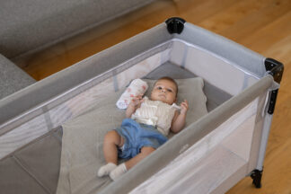 FREEON prijenosni krevetić Double s dvostrukim dnom i pomičnom stranicom 39968 - Slika 6