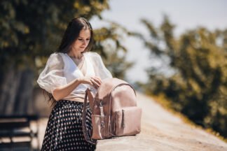 FREEON torba za potrepštine Glamour dusty pink 46545 - Slika 5