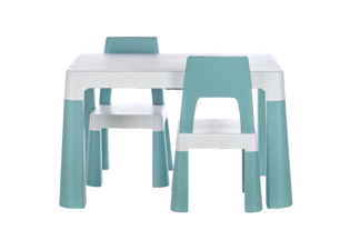 FREEON stol i dvije stolice Neo,zelena 46637 - Slika 3