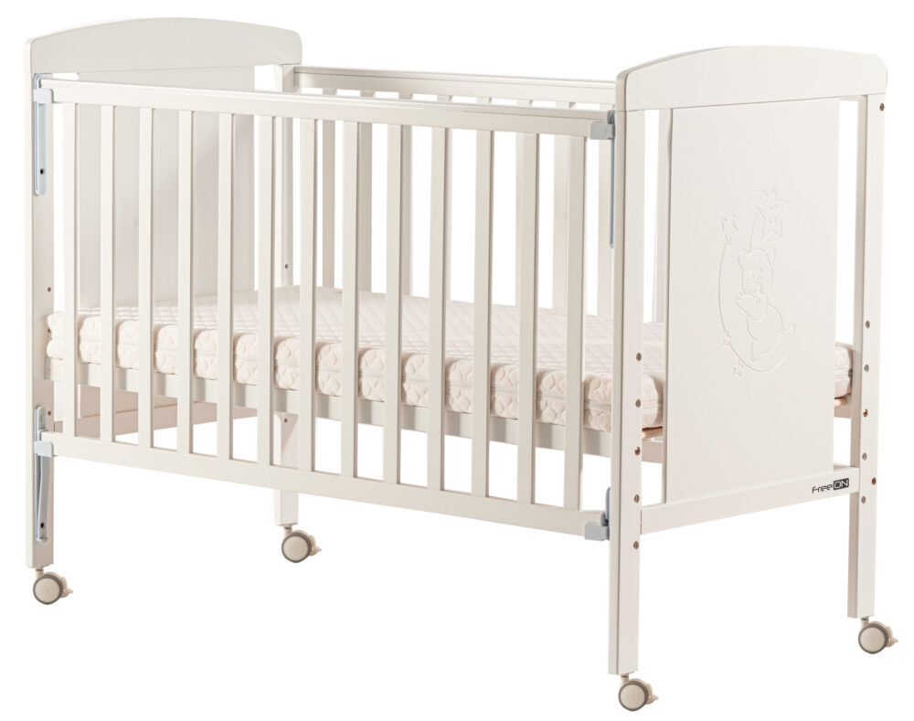FREEON dječji krevet 120x60 cm Mia drveni white 49171