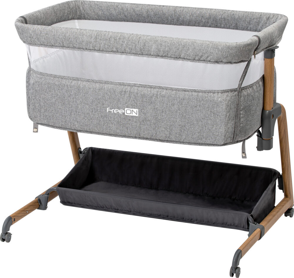 FREEON krevetić za uz krevet Bliss grey 49584