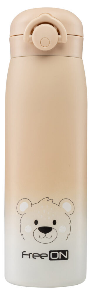 FREEON termo bočica 480 ml medvjedić beige 380708