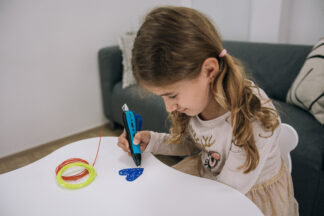 FREE 2 PLAY 3D zabavna olovka, ljubičasta 83587 rp700c - Slika 3