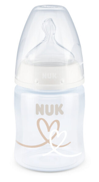 NUK plastična bočica FC+ s temperaturnim indikatorom 150ml silikon, 0-6m 10743875 - Slika 2