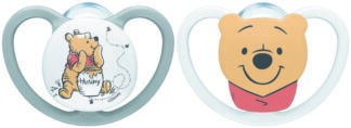 NUK duda varalica - silikon Space Winnie the Pooh 0-6 m, 2/1 kom 10175249 - Slika 5