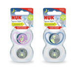 NUK duda varalica - silikon Space Night noćna, vel. 3 (18-36 mes), sort, 2 kom sort 10739658 - Slika 5
