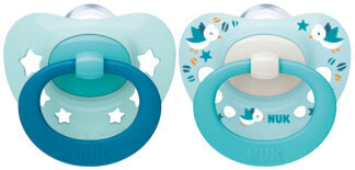 NUK duda varalica - silikon Signature (0-6 m), 2 kom multicolor 10730617 - Slika 3