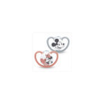 NUK duda varalica - silikon Space Mickey mickey vel.2 (6-18m), 2 kom 10176286 - Slika 5