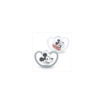 NUK duda varalica - silikon Space Mickey mickey vel.1 (0-6m), 2 kom 10175281 - Slika 6