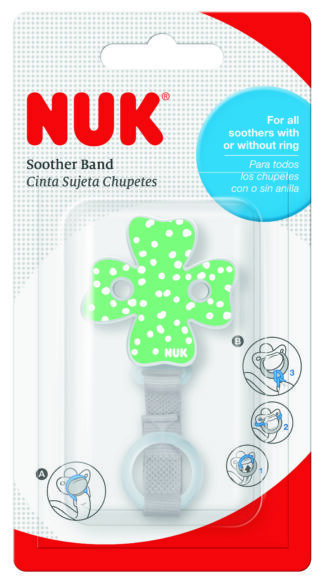 NUK vezica za dudu sa silikonskim obručem multicolor kom 10256511 - Slika 6