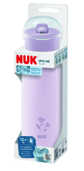 NUK čašica Mini-Me Flip nehrđajući čelik 12m+, 500 ml multicolor kom 10255691 - Slika 8