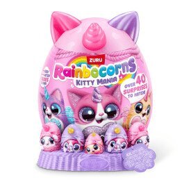 ZURU: RAINBOCORNS PLUSH - EGGZANIA S2 KITTY MANIA