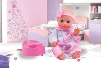 DIMIAN amore lutka pije i piški 33 cm 98473 - Slika 2