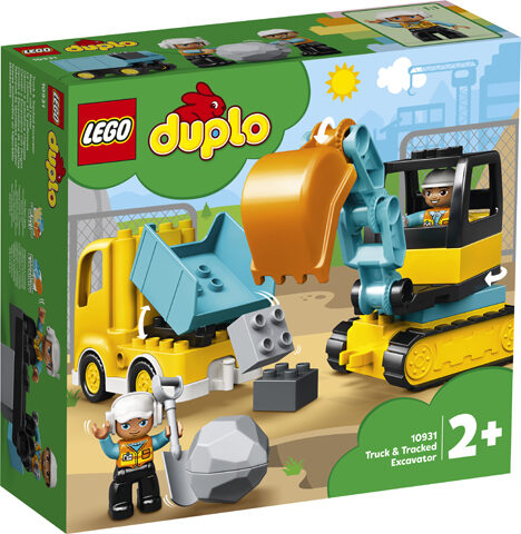 LEGO® DUPLO® 10931 kamion i bager gusjeničar