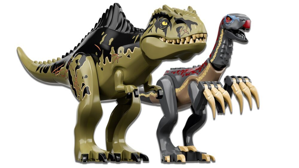 LEGO® JURASSIC WORLD™ 76949 Napad Giganotosaurusa i Therizinosaurusa