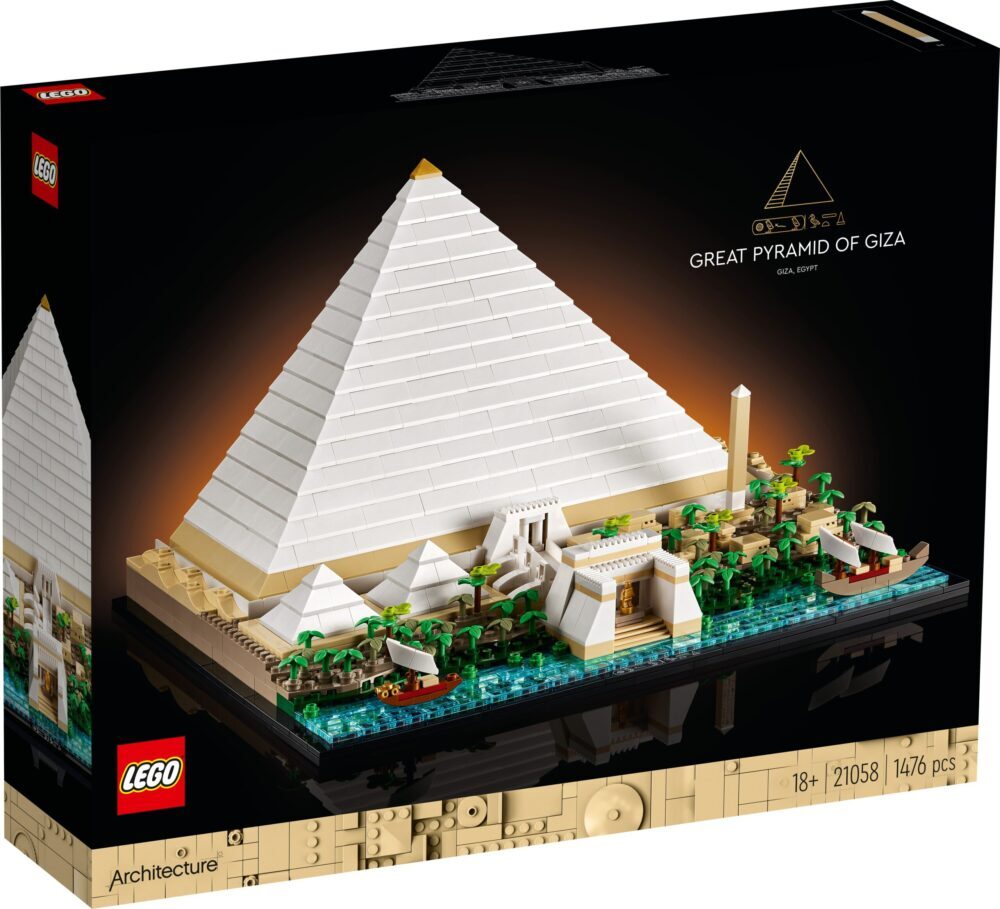LEGO® ARCHITECTURE 21058 Velika piramida u Gizi