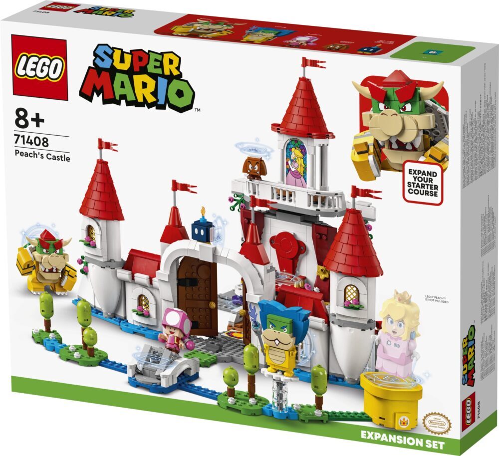 LEGO® SUPER MARIO™ 71408 Peachin dvorac – proširena staza