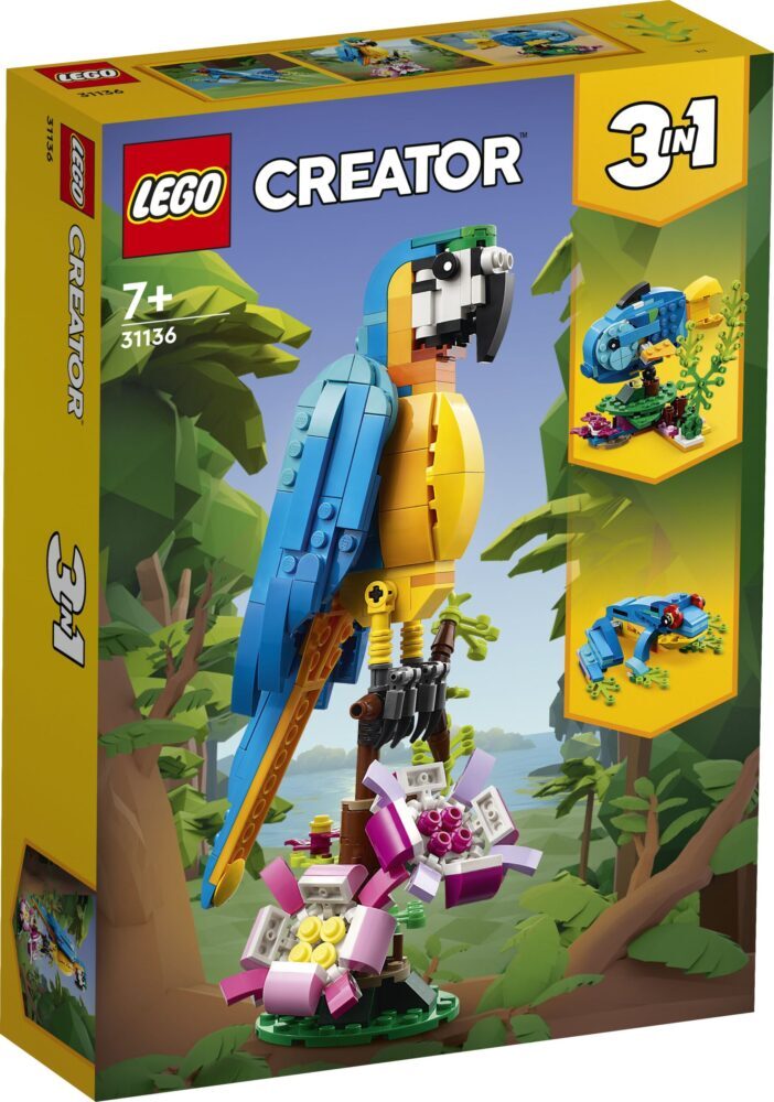 LEGO® CREATOR 31136 Egzotična papiga