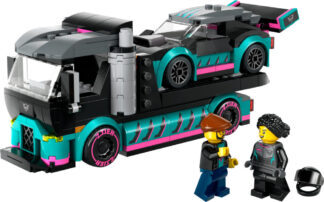 LEGO® CITY 60406 Trkaći auto i kamion za prijevoz automobila - Slika 2