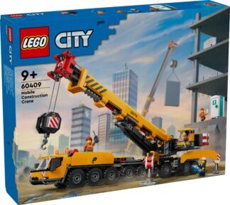 LEGO® CITY 60409 Žuta mobilna građevinska dizalica