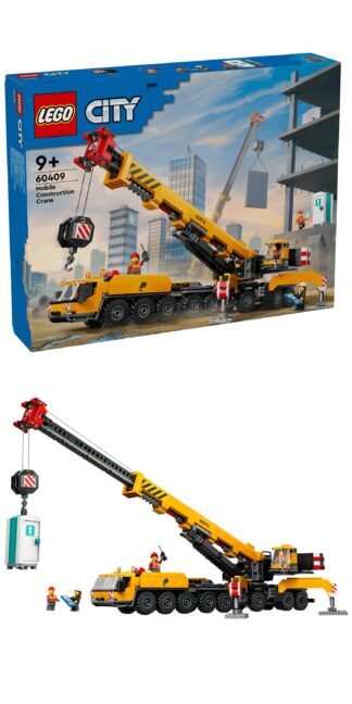LEGO® CITY 60409 Žuta mobilna građevinska dizalica - Slika 2