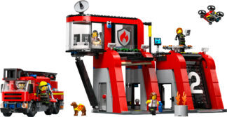 LEGO® CITY 60414 Vatrogasna postaja i vatrogasni kamion - Slika 2